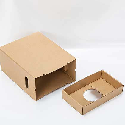 包裝材料（紙皮箱）-文件盒收納盒包裝盒-訂製紙箱