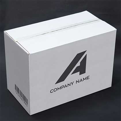 包裝材料（紙皮箱）-白色紙板印刷紙箱-訂製紙箱